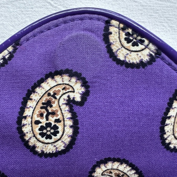 Vera Bradley Wristlet Wallet "Simply Violet" Multiple Compartment Magnetic Close - Picture 13 of 17